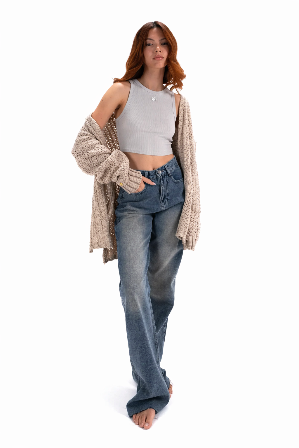 Co-cardigan Short