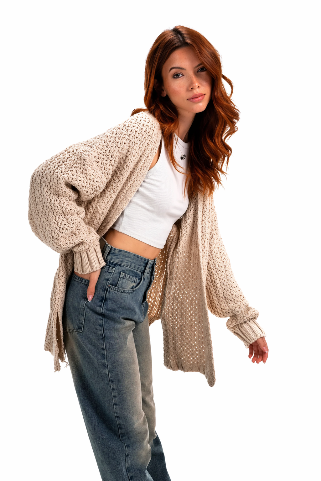 Co-cardigan Short