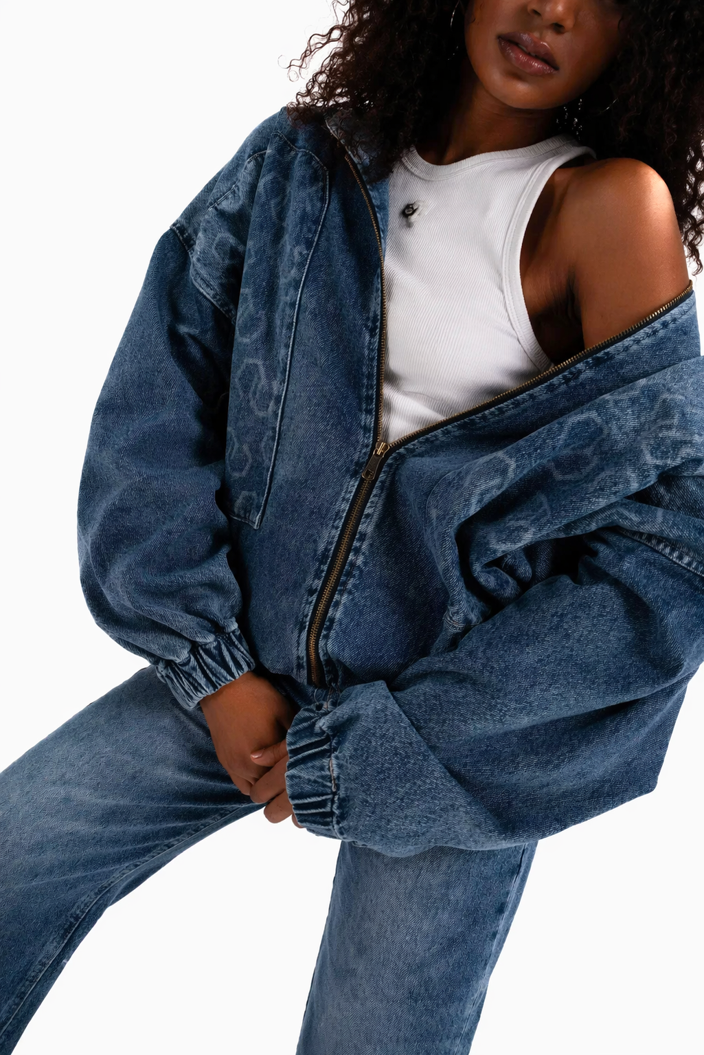 Monogram Denim Jacket