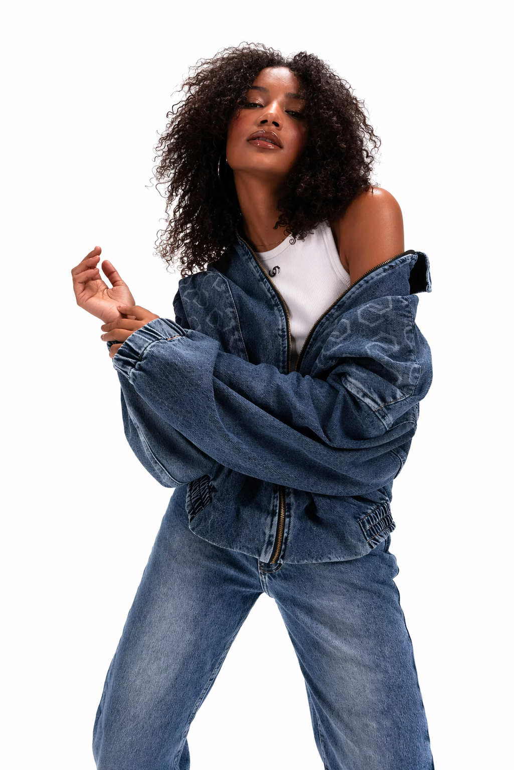 Monogram Denim Jacket