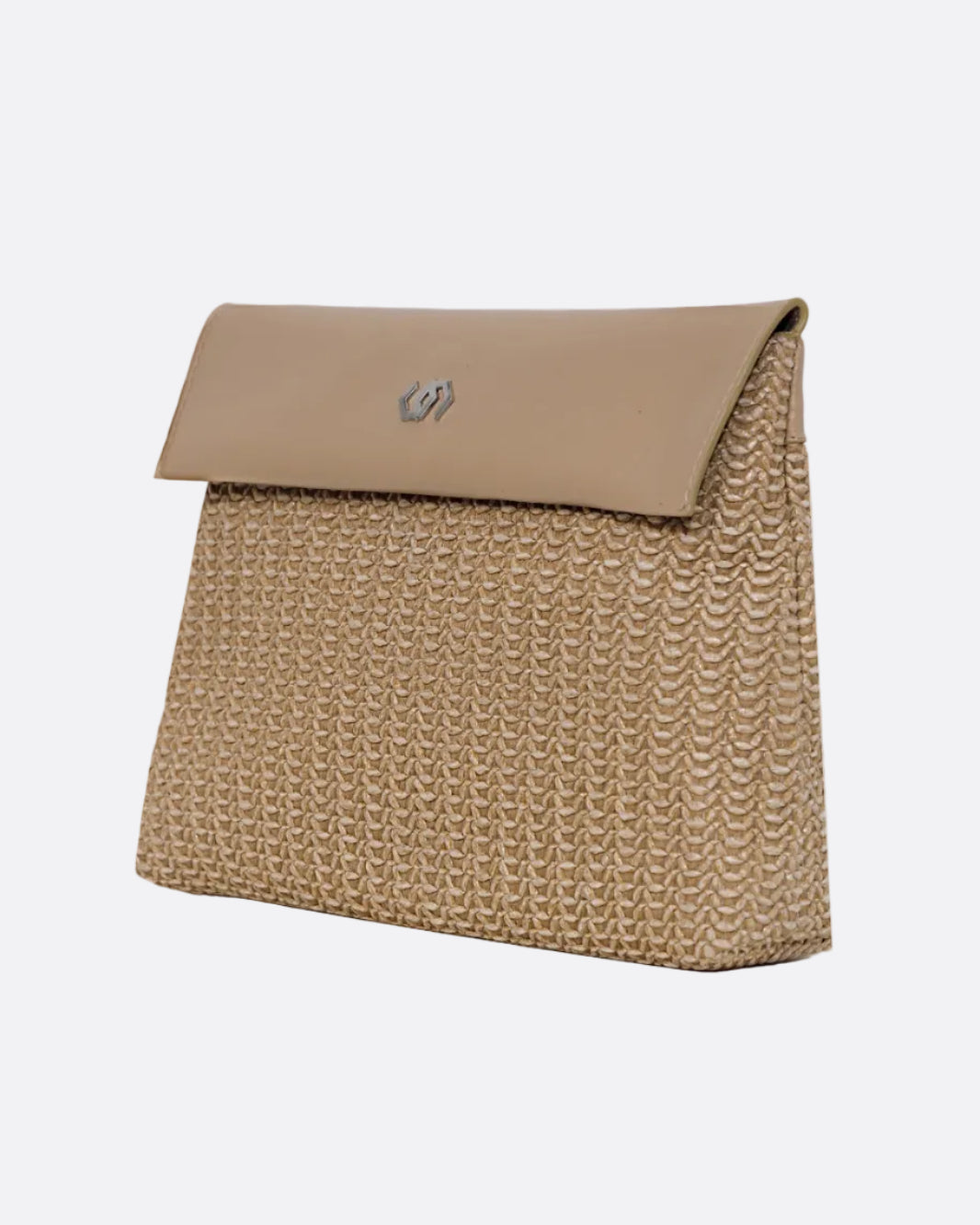 Co-Raffia Pouch