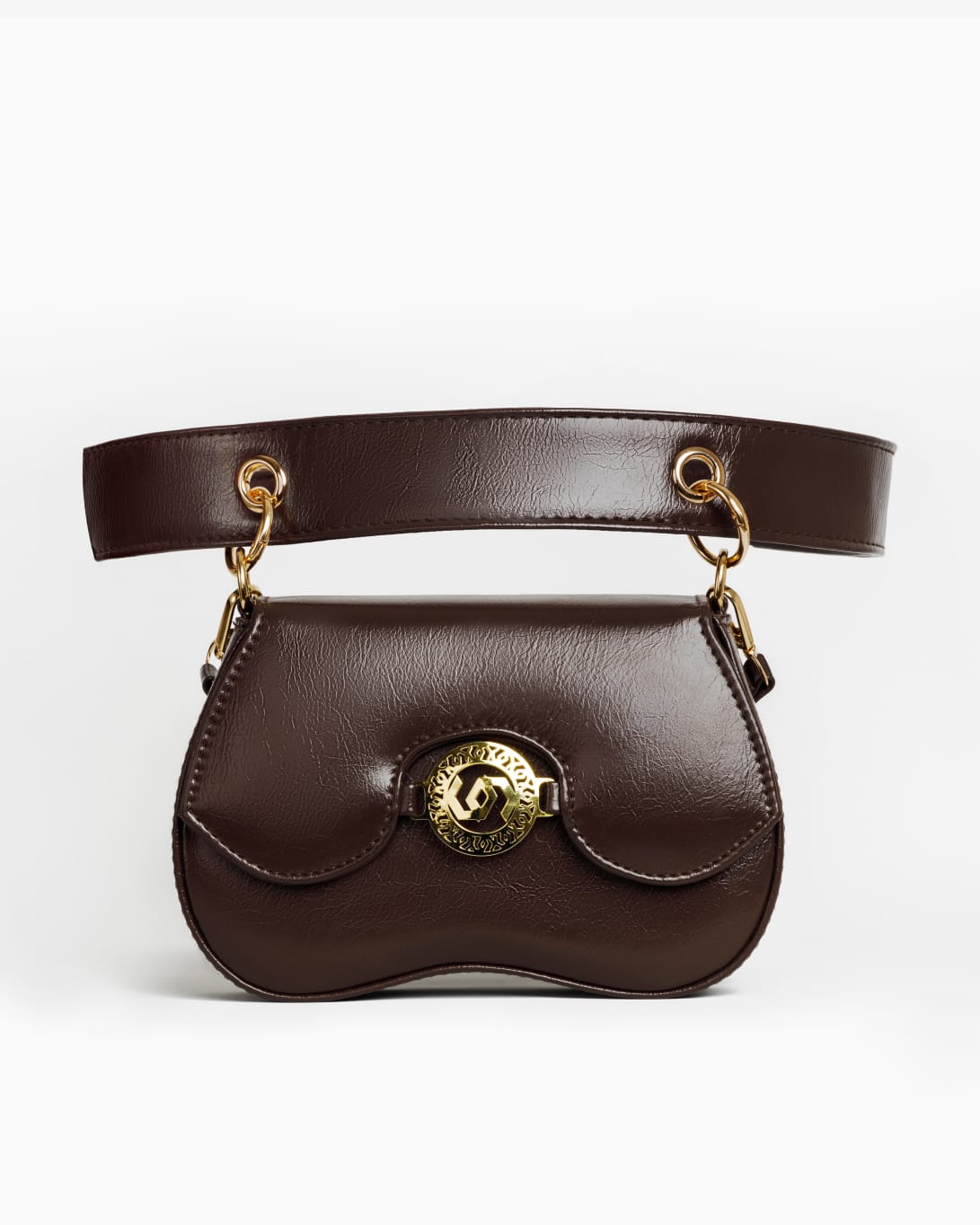 Mini golden purse