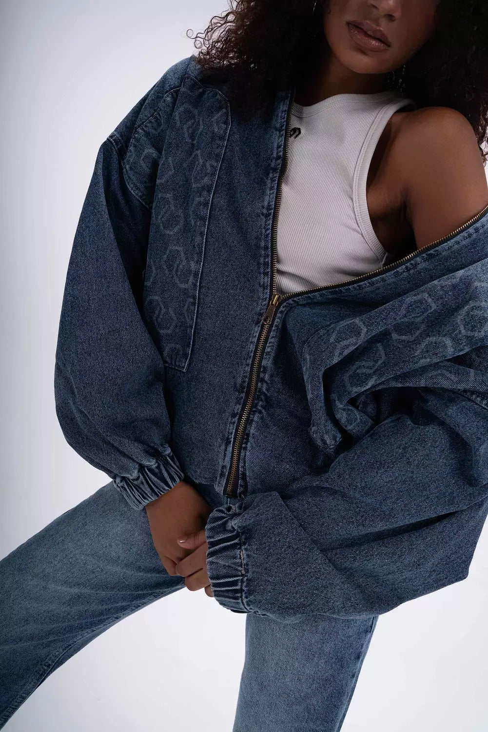 Monogram Denim Jacket