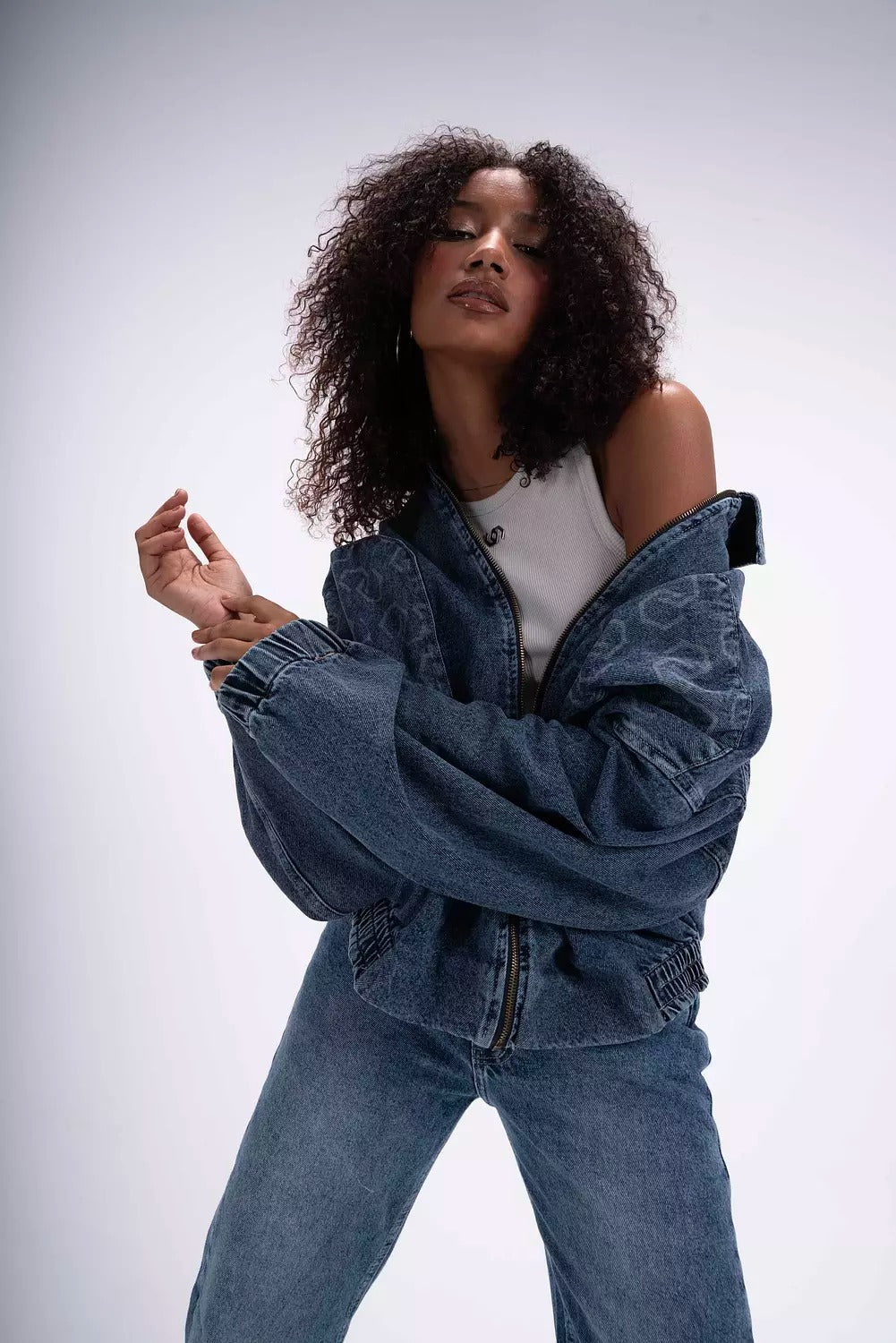 Monogram Denim Jacket