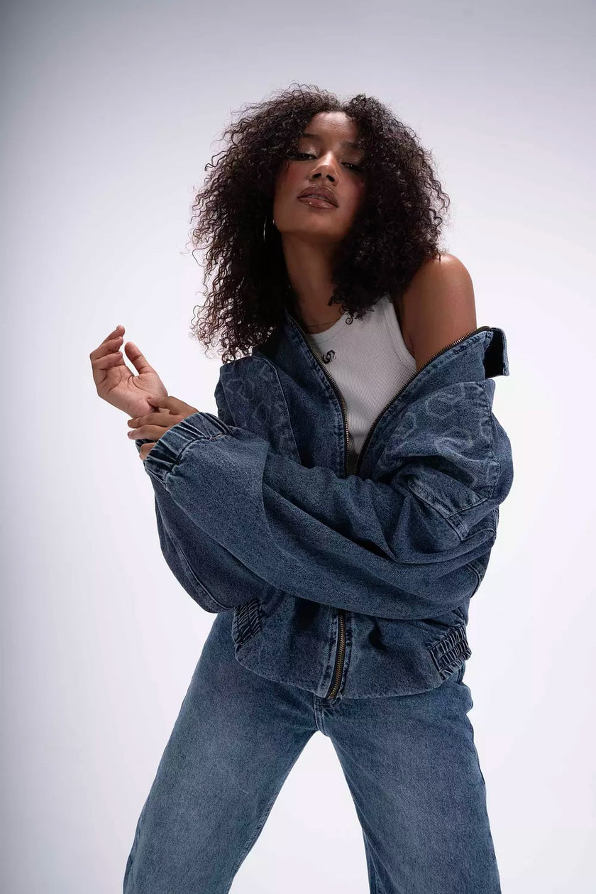 Monogram Denim Jacket