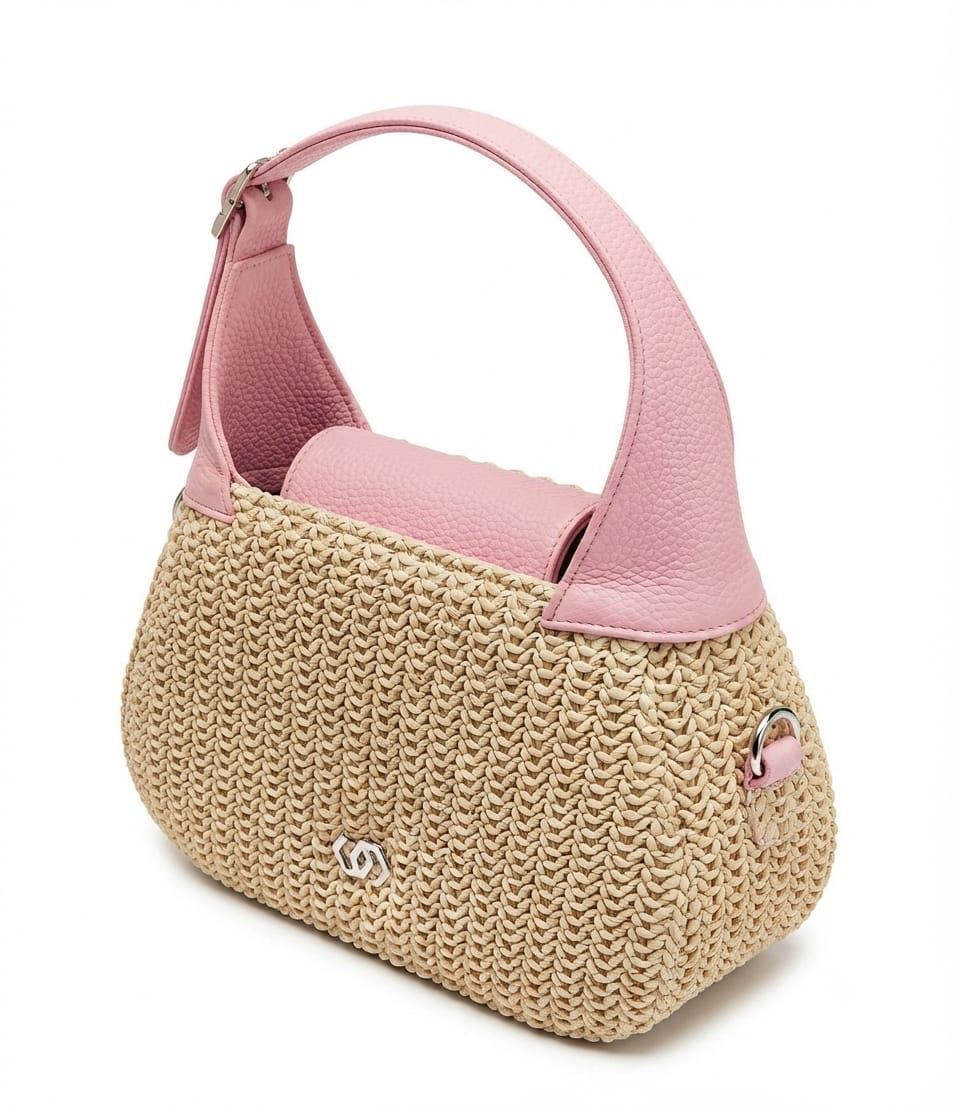 Hobo raffia Bag